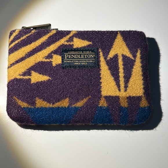 Pendleton wool wallet /coin purse used 1x - Picture 3 of 7